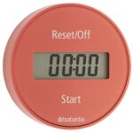 Minuteur de cuisine magn�tique brabantia tasty + terracotta pink