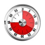 Minuteur de cuisine mécanique magnétique - compte à rebours visuel de 60 minutes avec alarme sonore pour ... Minuteur de cuisine mécanique magnétique - compte à rebours visuel de 60 minutes avec alarme sonore pour ...
