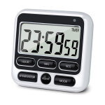 Minuteur de cuisine numérique avec interrupteur marche / arrêt, horloge 24 heures et alarme, fonction ... Minuteur de cuisine numérique avec interrupteur marche / arrêt, horloge 24 heures et alarme, fonction ...