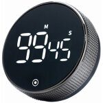 Minuteurs, minuteur de cuisine num�rique magn�tique avec grand �cran led, compte � rebours / horloge ...