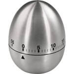 Minuteur à oeuf, en acier inoxydable xavax 00095302 Minuteur à oeuf, en acier inoxydable xavax 00095302