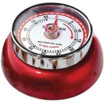 S - minuteur rouge metallique - zassenhaus