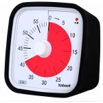 Minuteur visuel avec étui de protection, mis à niveau compte à rebours de 60 minutes pour enfants et ... Minuteur visuel avec étui de protection, mis à niveau compte à rebours de 60 minutes pour enfants et ...