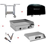 Planchaelec - pack plancha �lectrique neo e530 + chariot + accessoires