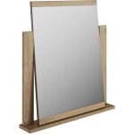 Gami - miroir  poser 77x13x82 cm naturel - teksi