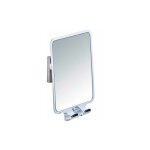 Miroir wenko quadro 14 x 19 cm anti bu�e sans percer miroir de douche miroir de rasage mural fixation ...