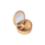 Miroir & bote  bijoux bambou ovale alais spirella