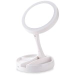 Miroir cosmétique led miroir maquillage grossissant 10x et 1x double faces miroir lumineux rechargeable ... Miroir cosmétique led miroir maquillage grossissant 10x et 1x double faces miroir lumineux rechargeable ...