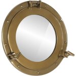 Vidaxl - miroir en forme de hublot mural Ø38 cm aluminium et verre Vidaxl - miroir en forme de hublot mural Ø38 cm aluminium et verre