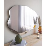 Miroir de forme organique 60x85cm - transparent - cristallo