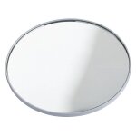 Miroir grossissant mural adh�sif, miroir grossissant x3, plastique, �12 cm, chrom� - wenko