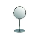 Miroir grossissant sur pied acier chromé capri msv Miroir grossissant sur pied acier chromé capri msv