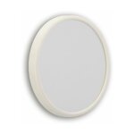 Miroir grossissant avec ventouses et corniche blanche Miroir grossissant avec ventouses et corniche blanche