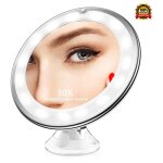 Aafgvc - promotion, miroir grossissant x10, miroir grossissant lumineux led de voyage avec ventouse, ... Aafgvc - promotion, miroir grossissant x10, miroir grossissant lumineux led de voyage avec ventouse, ...
