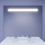 Elegance - miroir lumineux 124x105 cm - avec interrupteur sensitif