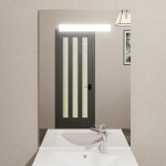 Elegance - miroir lumineux 70x105 cm - avec interrupteur sensitif