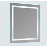 Miroir lumineux salle de bain carr� �clairage led 80 cm - connec't 80