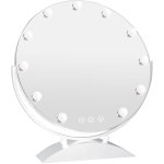 Haloyo - miroir de maquillage hollywood , rotondo 50 cm - avec 11 ampoules, led réglables dimmables, ... Haloyo - miroir de maquillage hollywood , rotondo 50 cm - avec 11 ampoules, led réglables dimmables, ...