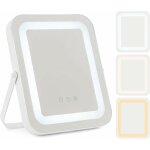 Miroir maquillage led rectrangulaire avec clairage 3 couleurs et luminosit rglables, miroir coiffeuse ...