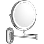 Miroir maquillage mural, miroir grossissant lumineux mural, miroir mural double face 1x / 10x, miroir ... Miroir maquillage mural, miroir grossissant lumineux mural, miroir mural double face 1x / 10x, miroir ...