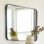 Ebuy24 - miroir mural 50x3x70 cm en aluminium noir - mardy Ebuy24 - miroir mural 50x3x70 cm en aluminium noir - mardy
