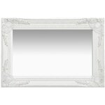 Miroir mural conception anti - �ge cadre ornemental de style baroque 60 x 40 cm diverses couleurs couleur ...