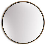 Casa chic - miroir mural - fournier by blumfeldt - cadre métallique - 58, 8 x 58, 8 cm - doré Casa chic - miroir mural - fournier by blumfeldt - cadre métallique - 58, 8 x 58, 8 cm - doré