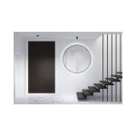 Talos - miroir mural black orors light ø 120 cm - miroir de salle de bain avec éclairage indirect - miroir ... Talos - miroir mural black orors light ø 120 cm - miroir de salle de bain avec éclairage indirect - miroir ...