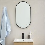 Miroir ovale 40x70cm