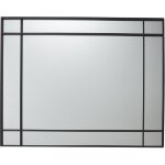 Miroir rectangle art deco noir Miroir rectangle art deco noir