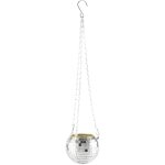 Miroir rflecteur pots de jardin jardinires boule disco fleurs en plein air corde panier suspendu mur ...
