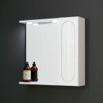 Kiamami valentina - miroir de salle de bain blanc de 58 cm, armoire murale avec porte en aluminium et ... Kiamami valentina - miroir de salle de bain blanc de 58 cm, armoire murale avec porte en aluminium et ...