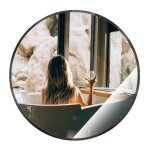 Haloyo - miroir de salle de bain rond à led 70 cm avec éclairage et antibuée, miroir mural led interrupteur ... Haloyo - miroir de salle de bain rond à led 70 cm avec éclairage et antibuée, miroir mural led interrupteur ...