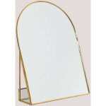 Sklum - miroir de table en métal lisbeth 25 cm Sklum - miroir de table en métal lisbeth 25 cm