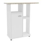 Miroytengo - table  repasser blanche 91x91 cm