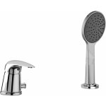 Paffoni - mitigeur de baignoire avec d�viateur et set de douche du041cr sans bec