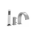 Paffoni baignoire m�langeur bord de baignoire s�rie ringo rin040lcr chrom� - laiton