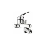Presto - mitigeur bain douche, entraxe 6  8cm