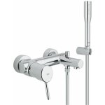Grohe - mitigeur monocommande de baignoire concetto, montage