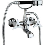 Mamoli - mitigeur de bain ext�rieur couleur chrome avec douchette gio ponti 1030f2140021 chrom�