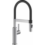 Blanco - sonea s - mitigeur d'vier avec bras et douche flexibles, inox bross 526616