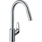 Hansgrohe - focus m41 mitigeur de cuisine 240, avec douchette extractible 2 jets chrom�