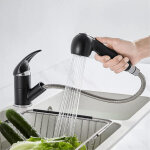 Mitigeur de cuisine avec douchette extractible robinet de cuisine rotatif 360° eau chaude et froide bobine ... Mitigeur de cuisine avec douchette extractible robinet de cuisine rotatif 360° eau chaude et froide bobine ...