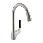 Jacob delafon - mitigeur cuisine malleco dtection automatique bec haut inox bross douchette extractible ...