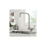 Mitigeur cuisine rabattable avec 2 jets aux choix robinet cuisine sous fentre robinetterie cuisine pliable ...