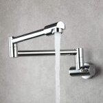 Mitigeur cuisine rabattable robinet mural, mitigeur evier cuisine embout multifonction � robinet eau ...