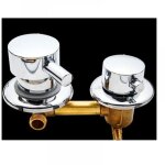 Mitigeur de douche � 3 voies en laiton ? cartouche c�ramique ? longueur d'intubation 12 - 12. 5 cm ? ...