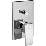 Paffoni - level - mitigeur de douche encastr� avec inverseur et corps d'encastrement, chrome les015cr ...