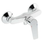 Banyo - mitigeur douche en saillie gastona, chrome, entraxe 54mm