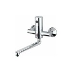 Idral - m�langeur �lectronique �vier / lave - mains avec bec orientable 140mm, alimentation par pile ...